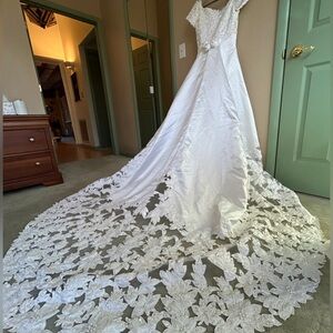 St. Tropez White Lace Wedding Dress